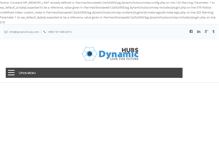 Tablet Screenshot of dynamichubs.com